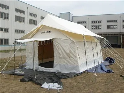 Winterized Frame Relief Tent